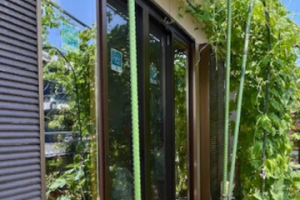 4枚建て引き違い『掃出し窓』の【窓交換】